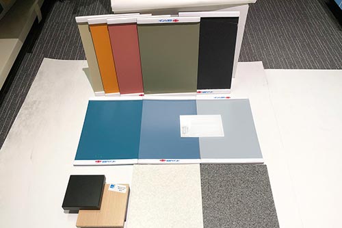 Interior sample board